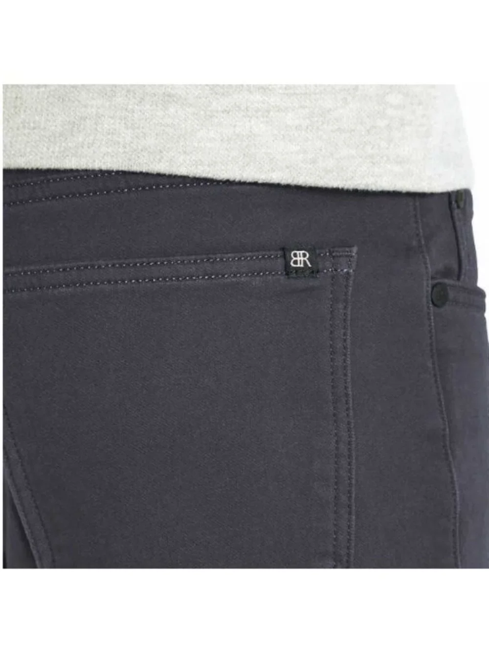 Banana Republic Slim Fit Men's 40x30 Gray Chino Pants Casual 5-Pocket Style